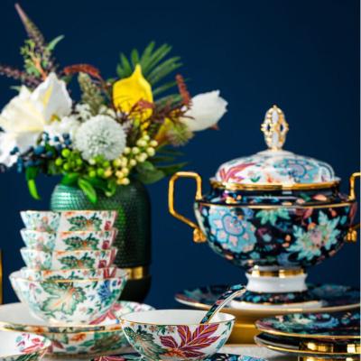 BỘ BÁT ĐŨA PHONG CÁCH GOTHIC CAO CẤP